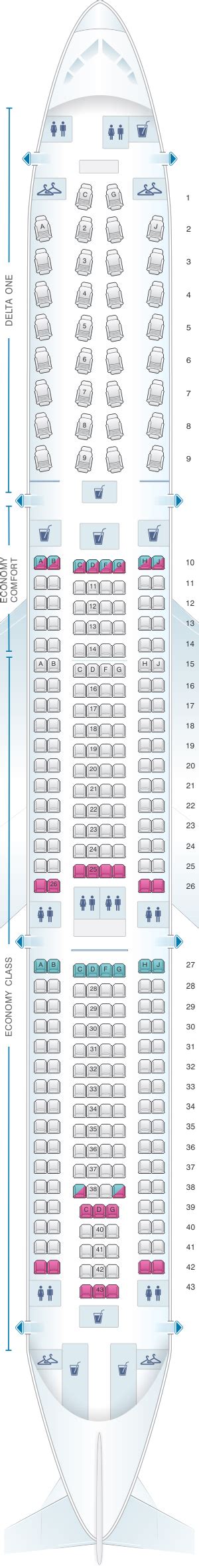 delta airlines a330 seat map|delta aircraft 333 seating plan.